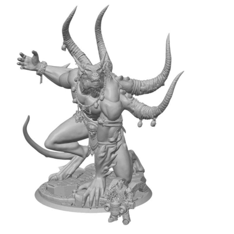 Immaterium God - Legion of the forgotten god - Sorcier et familier 