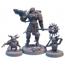 Immaterium God - Legion of the forgotten god - Sorcier et familier 