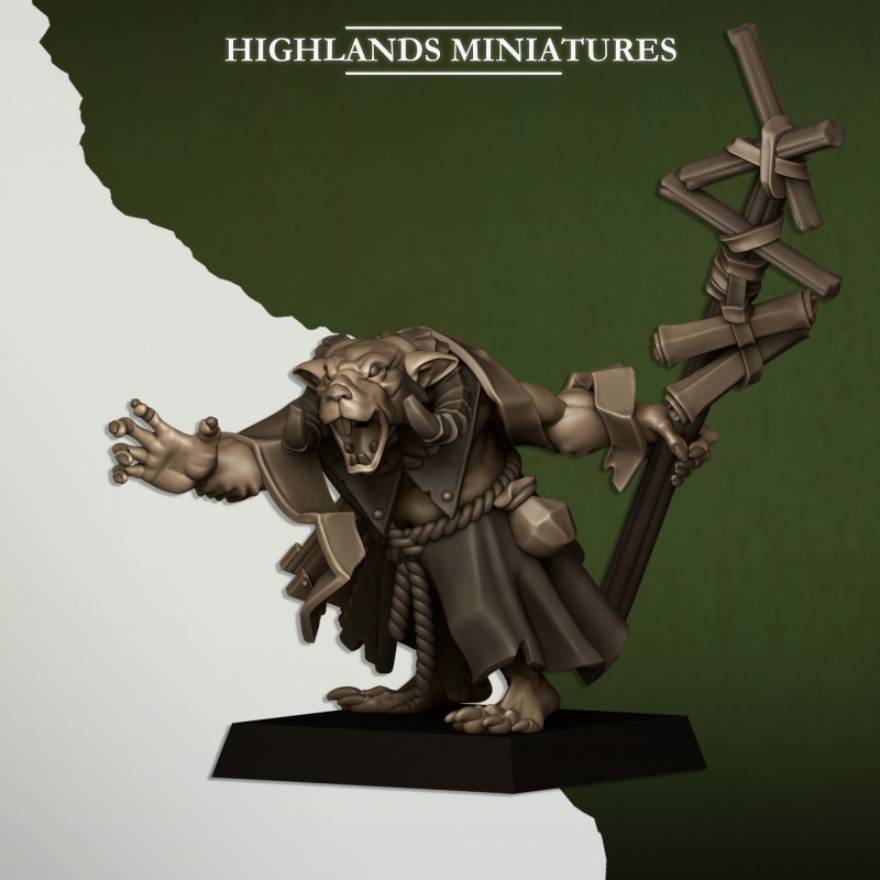 Hommes rats - Sorcier  