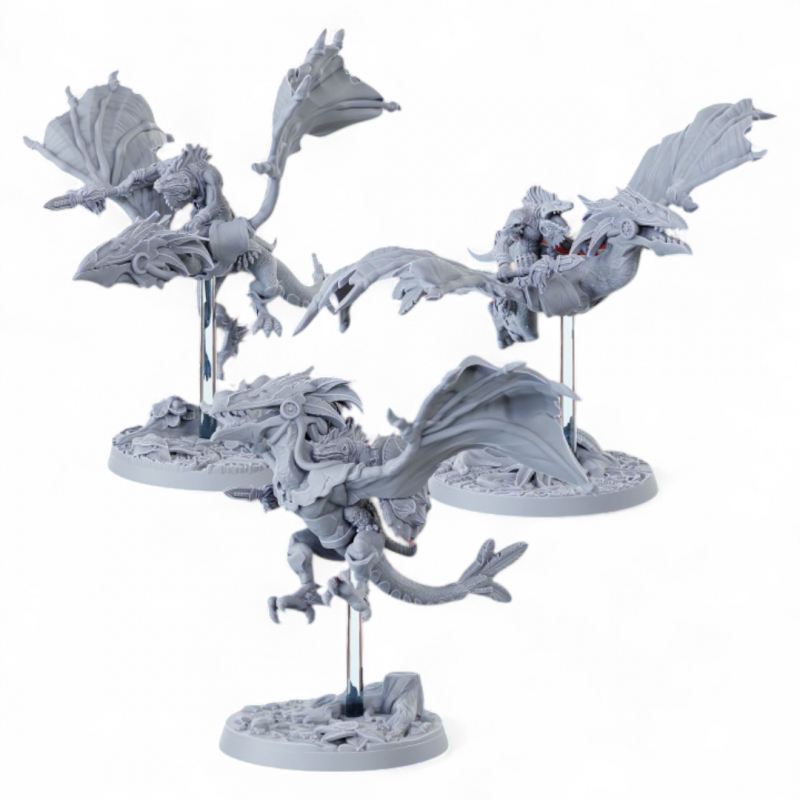 Hommes lézards - Pterodactyl Knights   