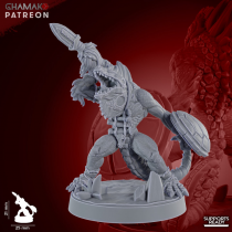 Hommes lézards - Gecko Hunting Pack with lances   