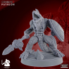 Hommes lézards - Gecko Hunting Pack with lances   