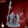 Hommes lézards - Gecko Hunting Pack with lances   