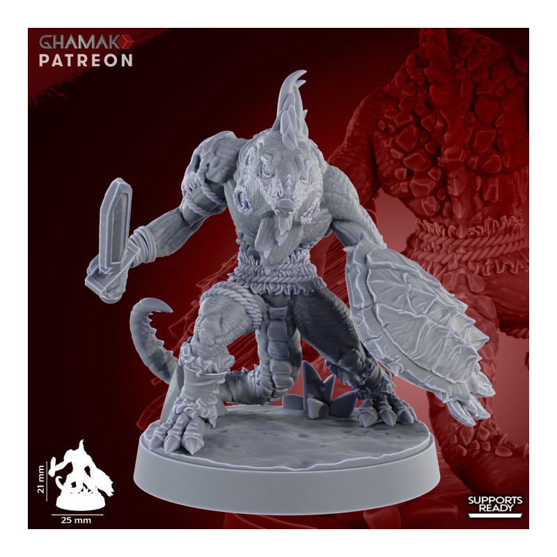 Hommes lézards - Geck'o Hunting Pack with sword   