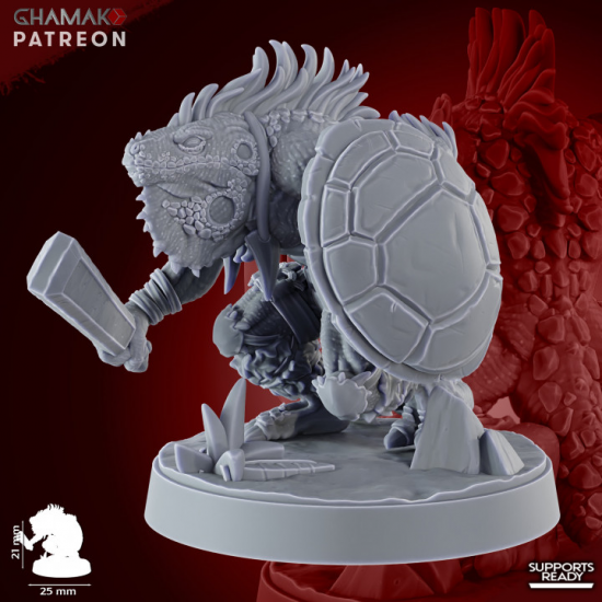 Hommes lézards - Geck'o Hunting Pack with sword   