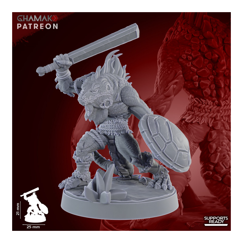Hommes lézards - Geck'o Hunting Pack with sword   