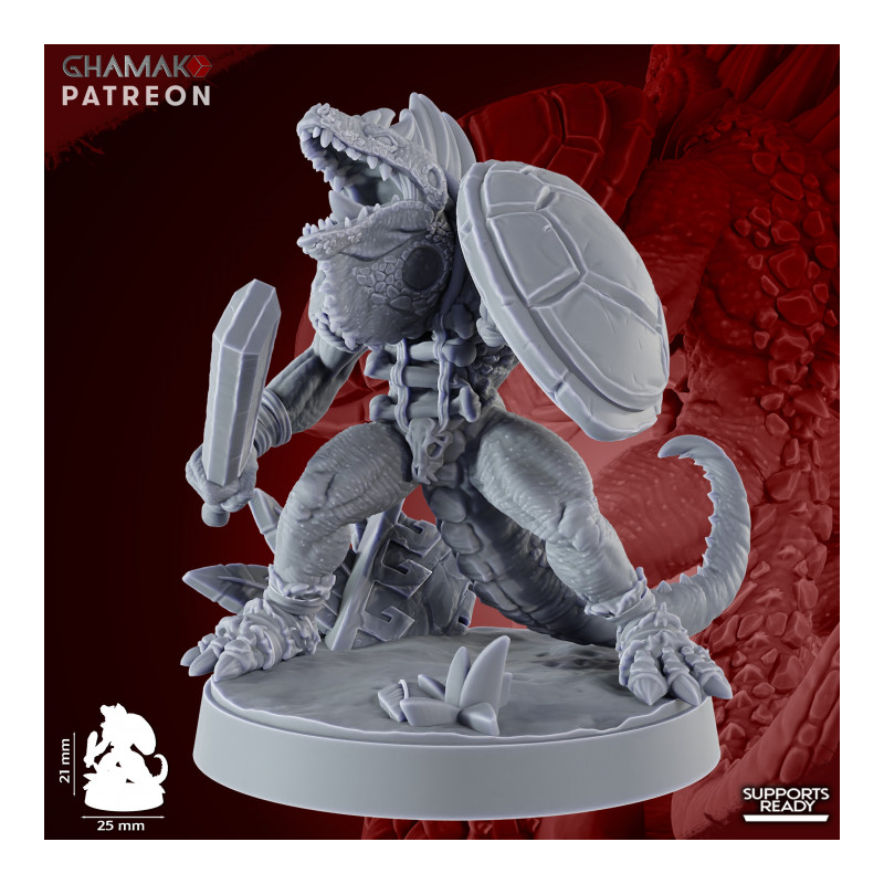 Hommes lézards - Geck'o Hunting Pack with sword   