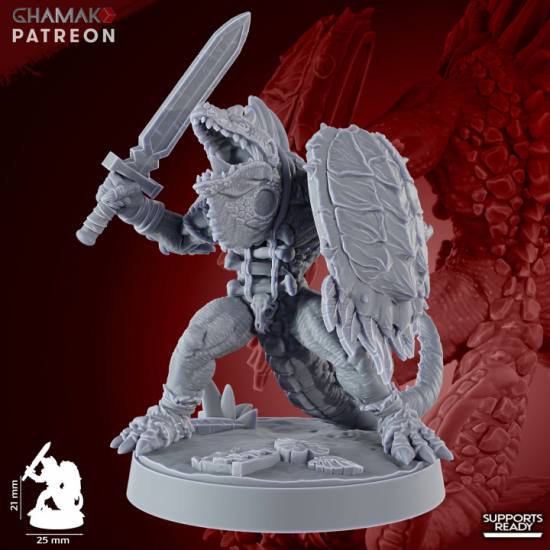 Hommes lézards - Geck'o Hunting Pack with sword   
