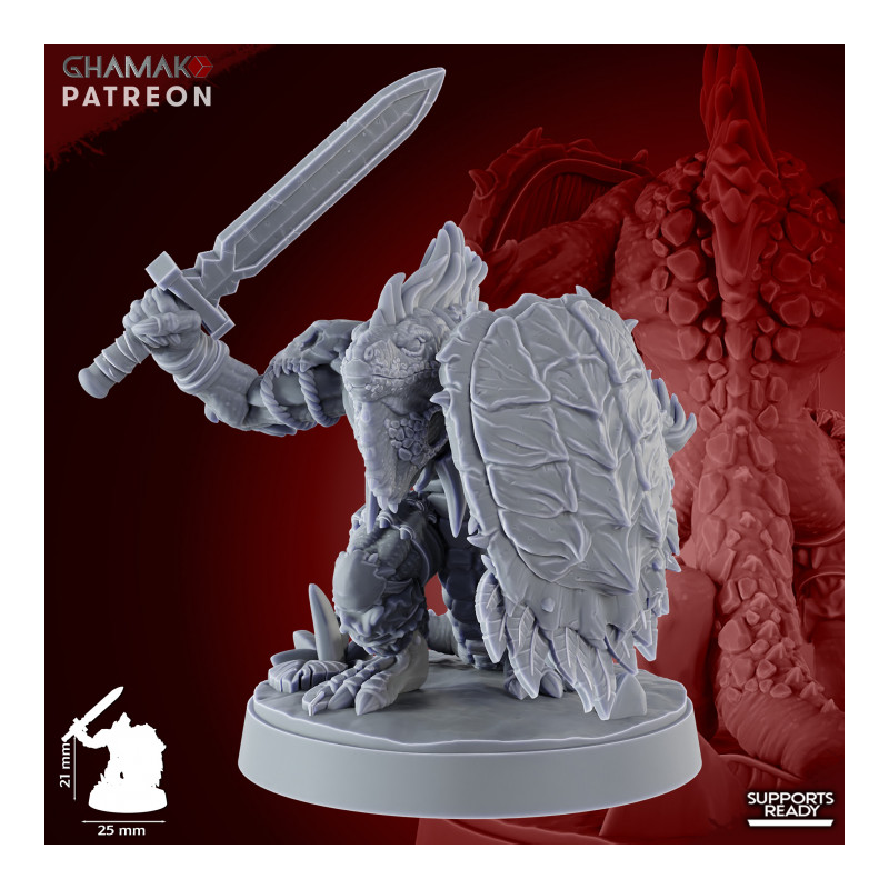 Hommes lézards - Geck'o Hunting Pack with sword   