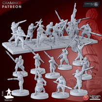 Humain - Empire Infantrymen Spearmen   
