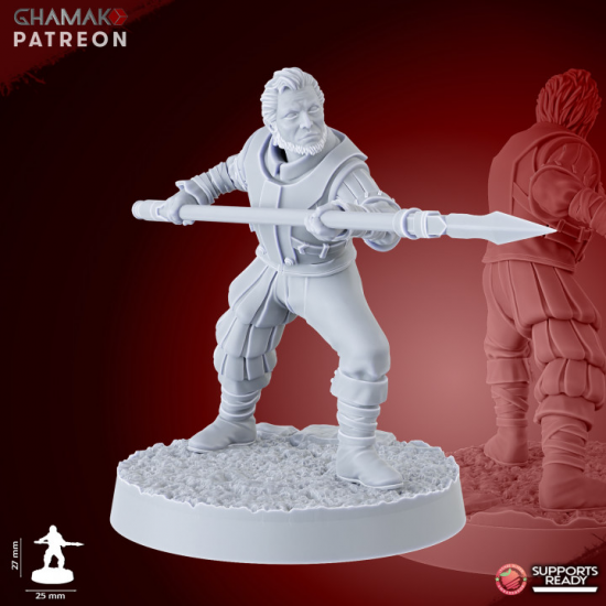 Humain - Empire Infantrymen Spearmen   