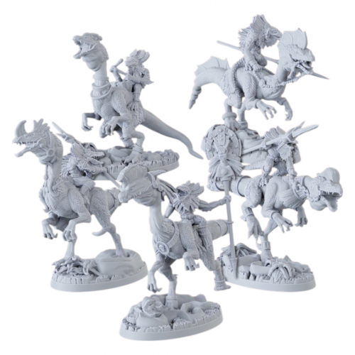 Hommes lézards - Parasauro Lancers   