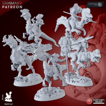 Hommes lézards - Parasauro Lancers   