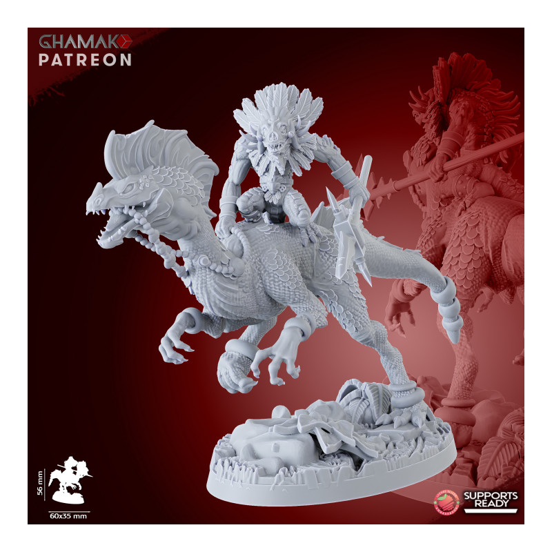 Hommes lézards - Parasauro Lancers   