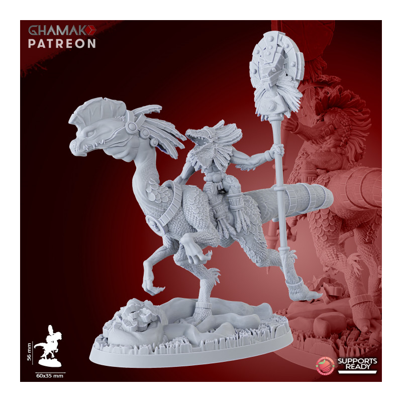 Hommes lézards - Parasauro Lancers   