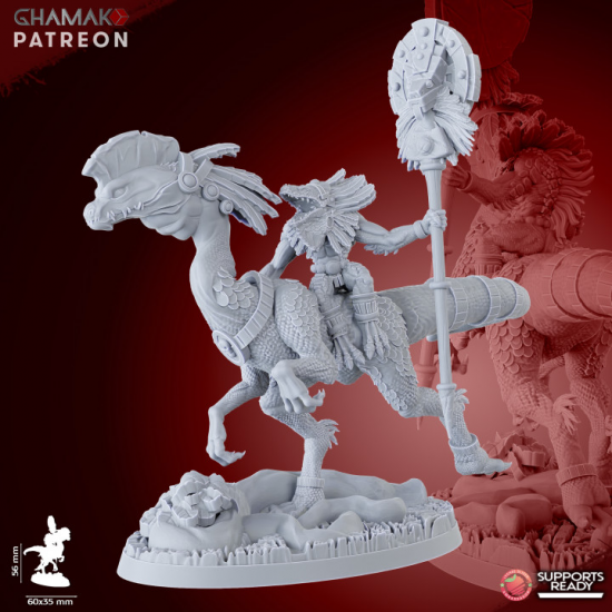 Hommes lézards - Parasauro Lancers   