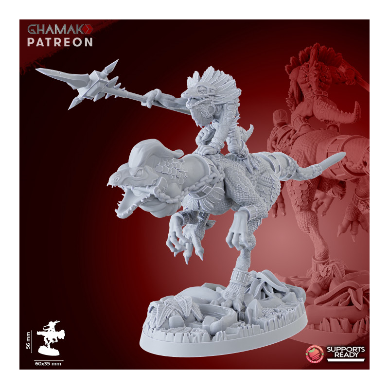 Hommes lézards - Parasauro Lancers   