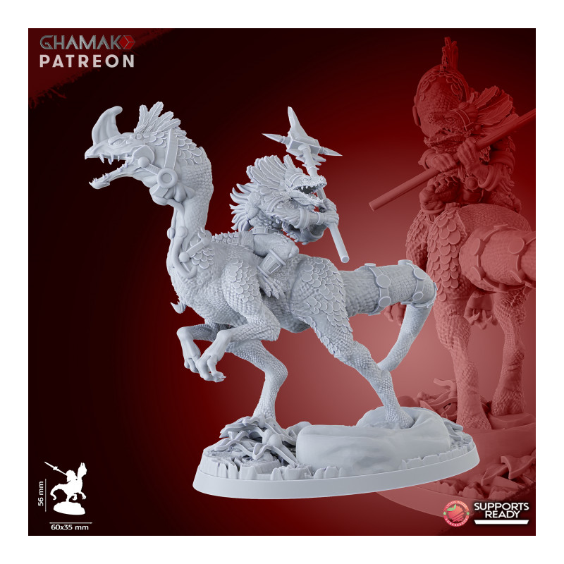 Hommes lézards - Parasauro Lancers   