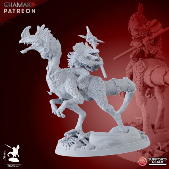Hommes lézards - Parasauro Lancers   