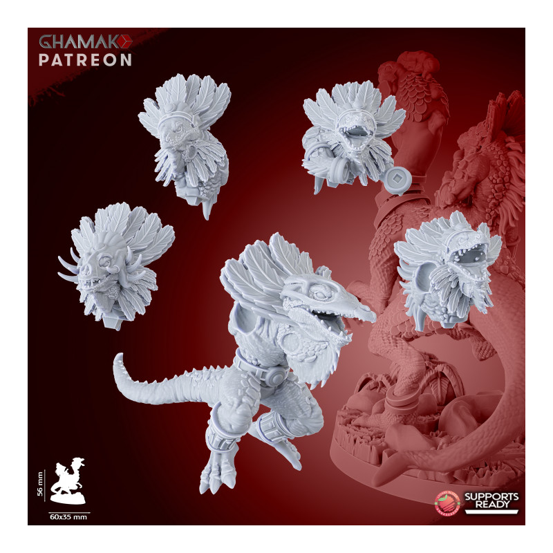 Hommes lézards - Parasauro Lancers   
