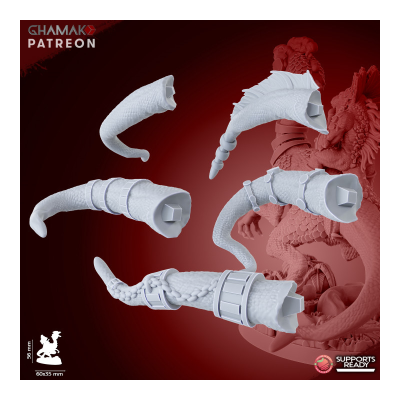 Hommes lézards - Parasauro Lancers   