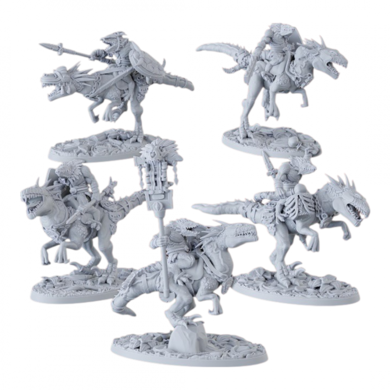 Hommes lézards - Parasauro Lancers   
