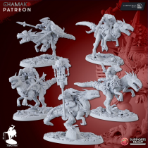 Hommes lézards - Parasauro Lancers   