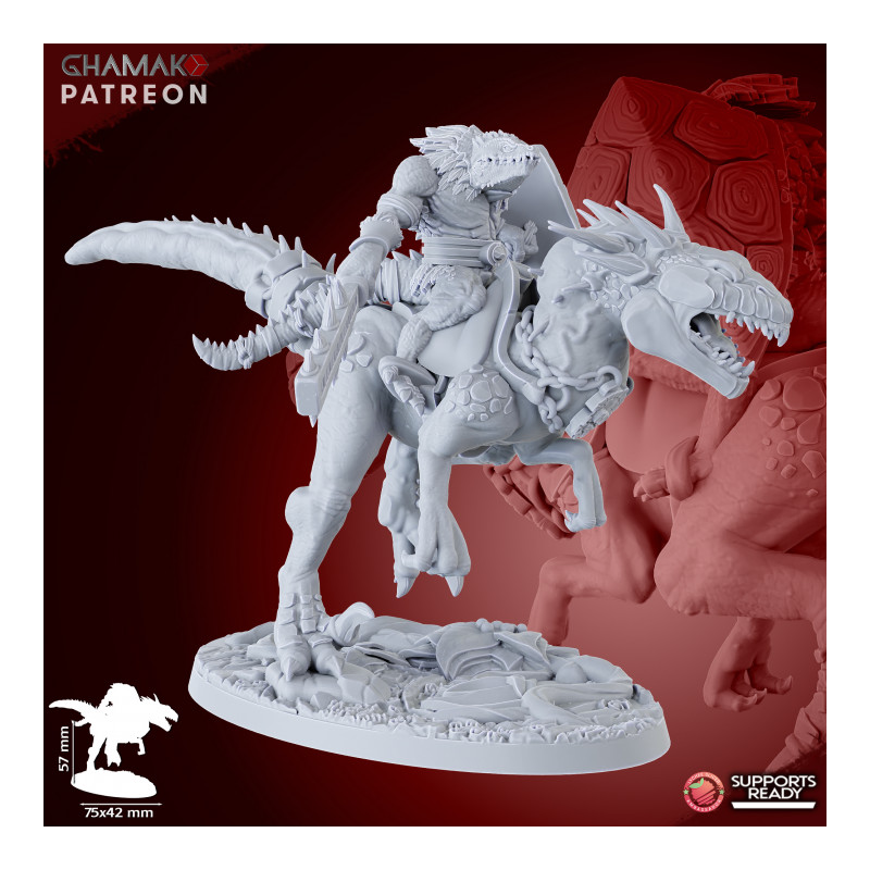 Hommes lézards - Parasauro Lancers   
