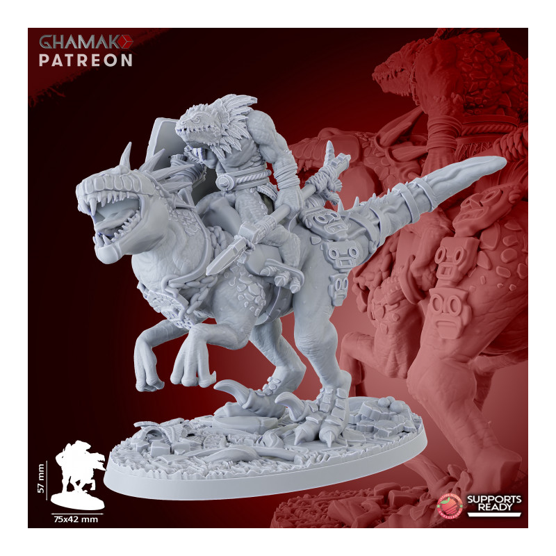 Hommes lézards - Parasauro Lancers   