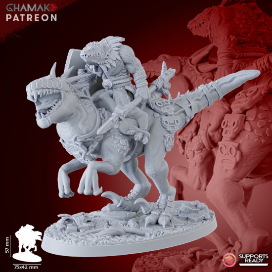 Hommes lézards - Parasauro Lancers   
