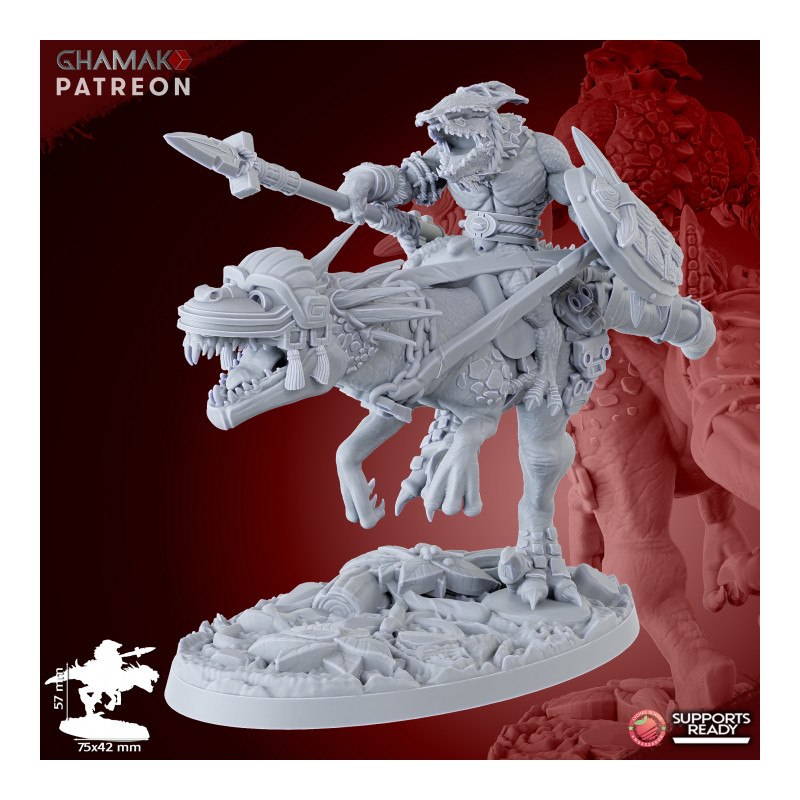 Hommes lézards - Parasauro Lancers   