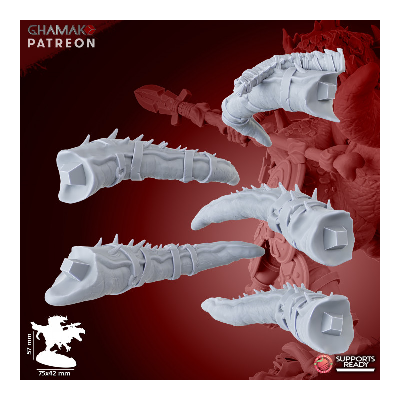 Hommes lézards - Parasauro Lancers   