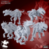 Hommes lézards - Parasauro Lancers   