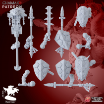 Hommes lézards - Parasauro Lancers   