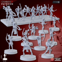 Sand Skeletons (Archers)
   