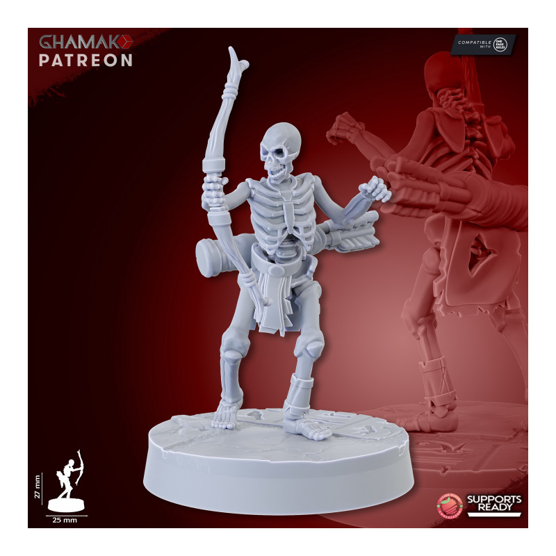 Sand Skeletons (Archers)
   