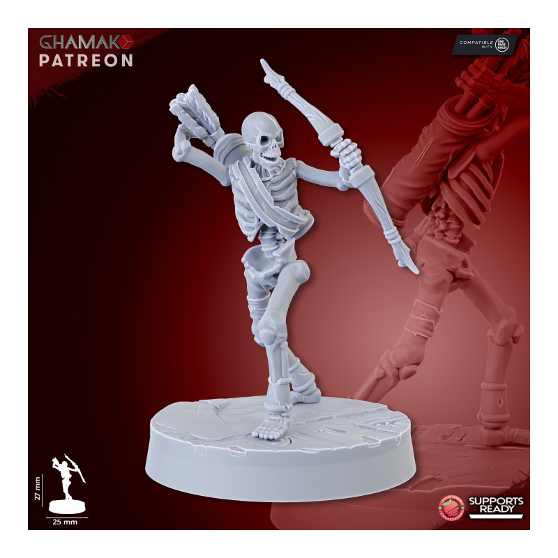 Sand Skeletons (Archers)
   