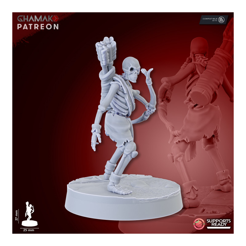 Sand Skeletons (Archers)
   