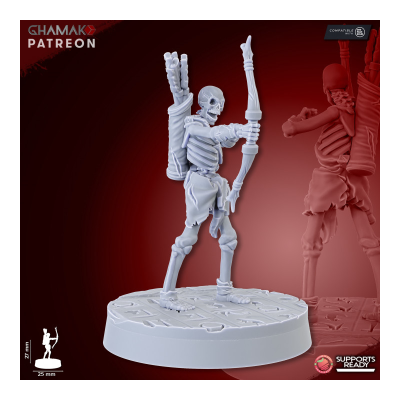 Sand Skeletons (Archers)
   
