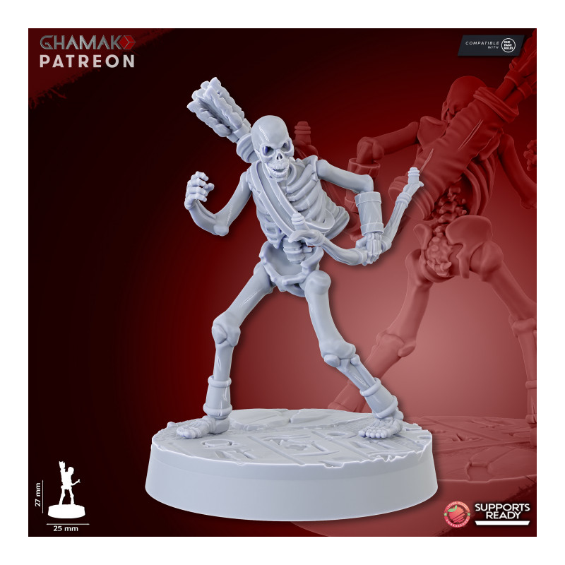 Sand Skeletons (Archers)
   