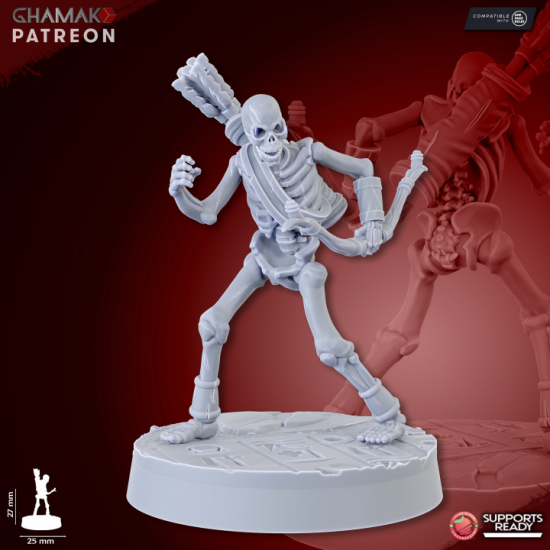Sand Skeletons (Archers)
   