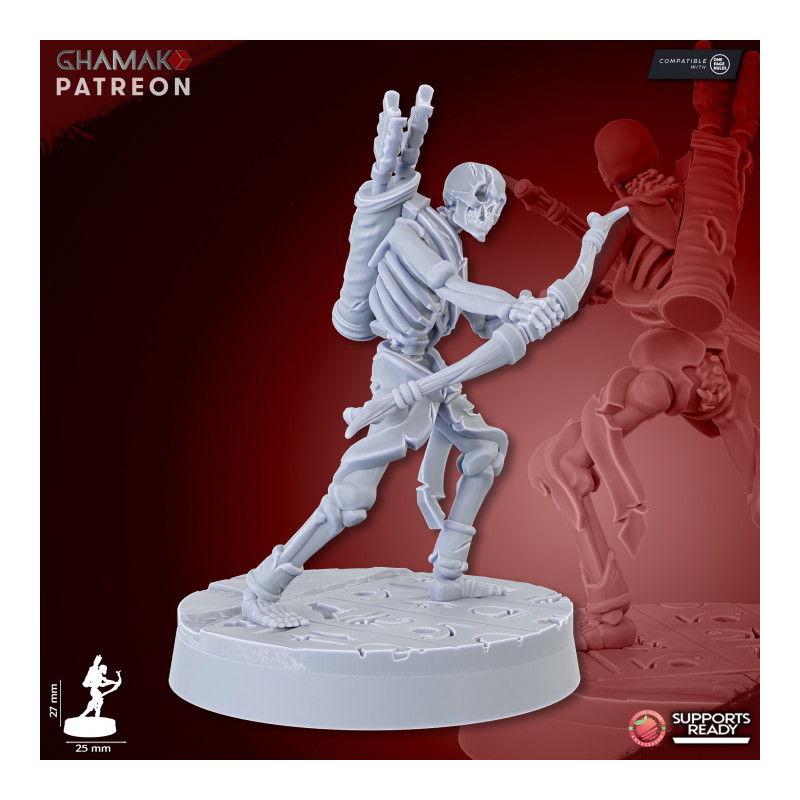 Sand Skeletons (Archers)
   