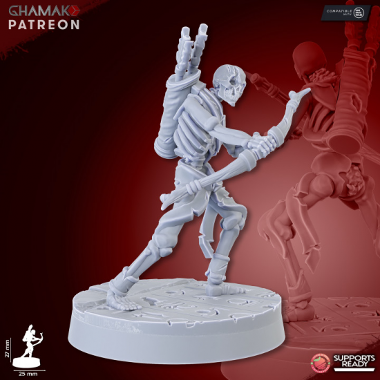Sand Skeletons (Archers)
   