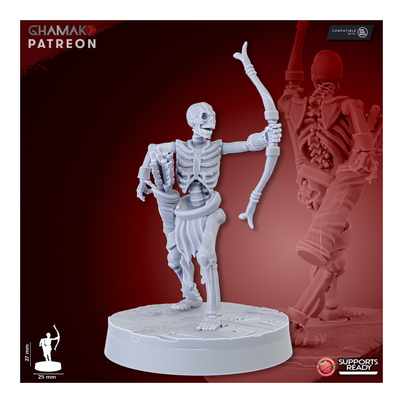 Sand Skeletons (Archers)
   