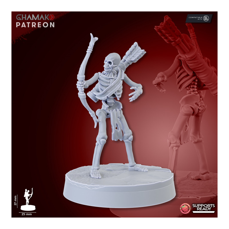Sand Skeletons (Archers)
   