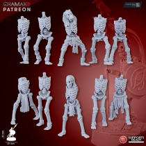 Morts vivants -Sand Skeletons (Spearmen)   