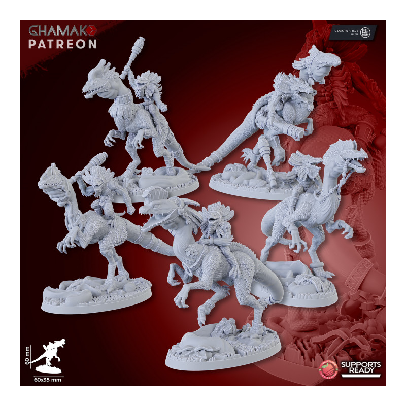 Hommes lézards - Parasauro Warlocks   