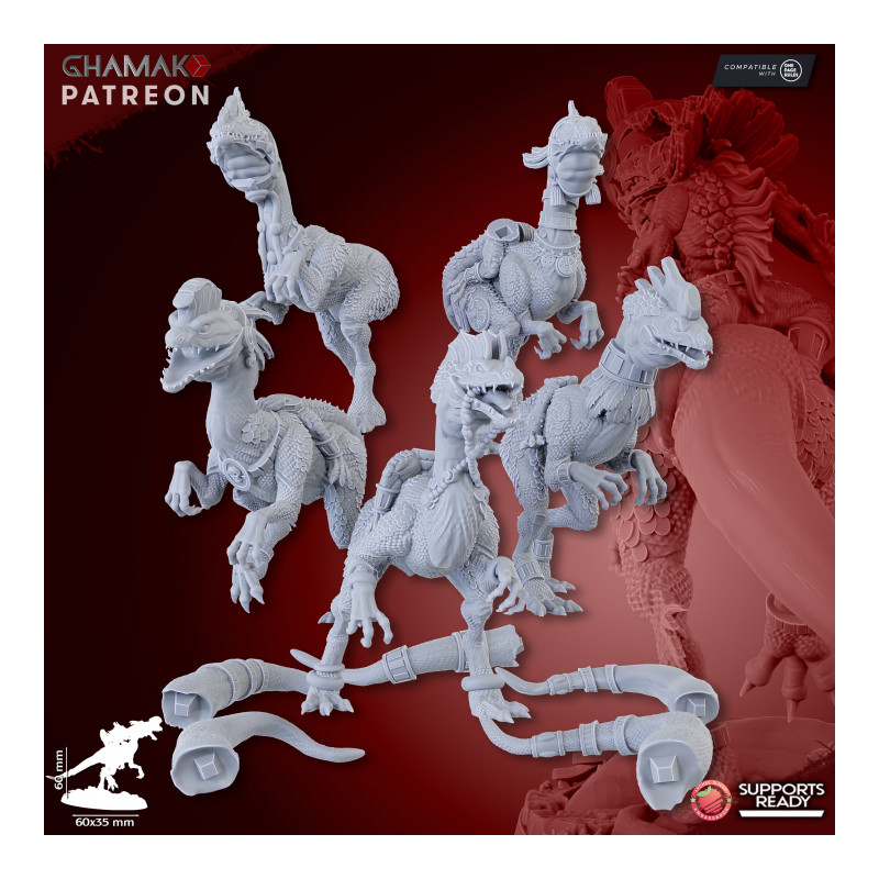 Hommes lézards - Parasauro Warlocks   