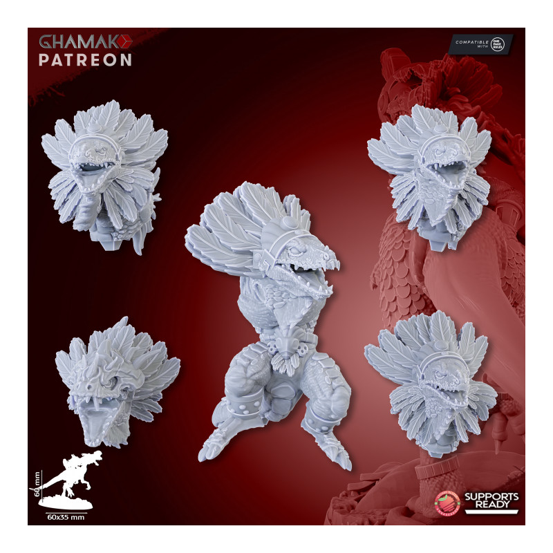 Hommes lézards - Parasauro Warlocks   