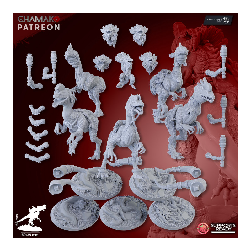 Hommes lézards - Parasauro Warlocks   